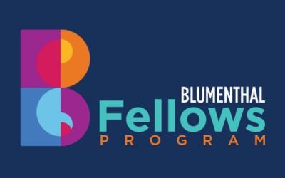 More Info for Blumenthal Fellows
